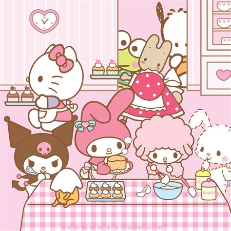 Sanrio Friends | รอยสักฮัลโล คิตตี้, วอลเปเปอร์น่ารัก, วอลล์เปเปอร์การ์ตูน