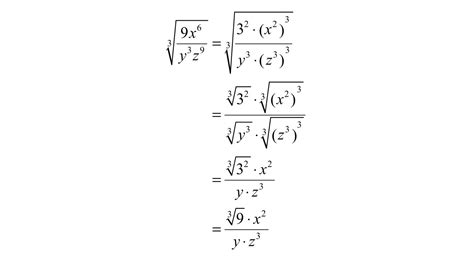 Simplifying Radical Expressions