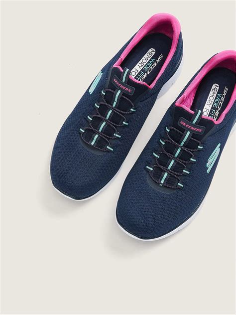 Wide-Fit, Summits Mesh Slip-On Sneaker - Skechers | Penningtons