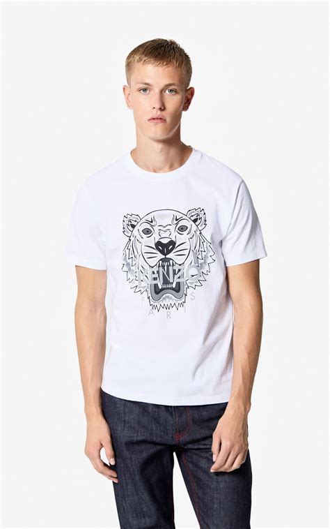 Kenzo Tiger T-shirt (White) - Bonjor Outlet