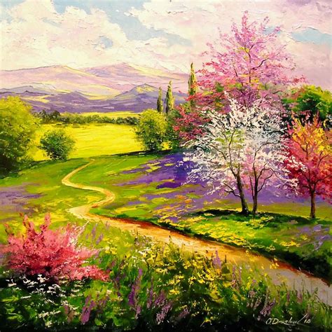 Spring Canvas Print by OLHADARCHUK ART - MEDIUM | Landscape art ...