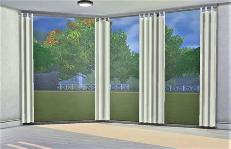 Taller curtains | Sims 4 Studio