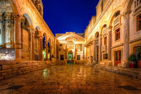 Diocletian’s Palace Ruins early in the morning | Split, Croatia - Fine ...