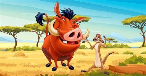 Timon and Pumbaa's Roles in the Lion King Narrative