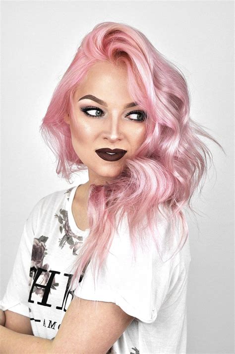 oVertone Rose Gold Review and Tutorial | MayaLaMode | Pastel pink hair ...