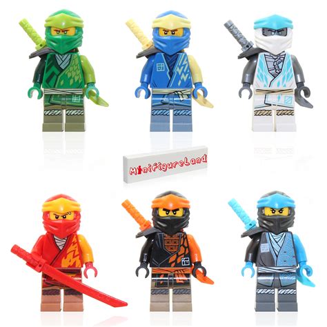 Buy LEGO Ninjago Legacy Minifigure Combo Pack - Lloyd, Jay, Kai, Cole ...