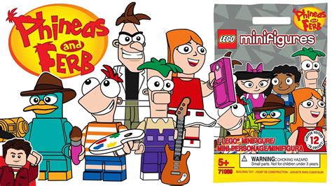 LEGO Phineas & Ferb CMF Series - Brickhubs