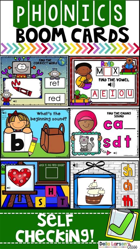 Boom Cards Phonics and Reading Skills BUNDLE | Phonics, Kindergarten ...