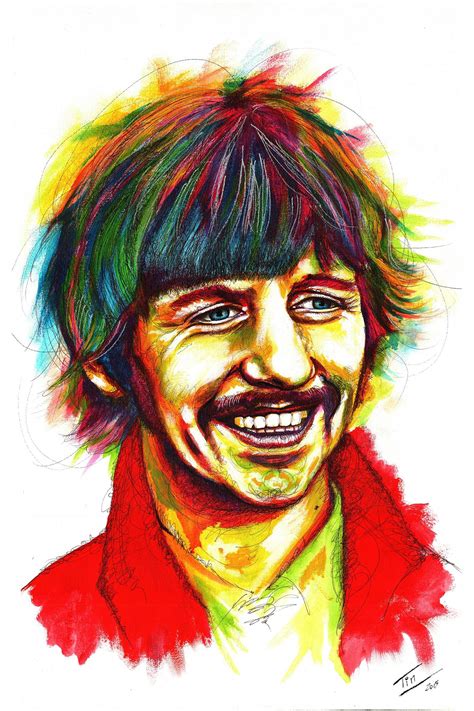 Ringo Starr Art - Unytone Time - Ringo Starr Art / While i was touring ...