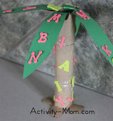 Chicka Chicka Boom Boom Craft - The Activity Mom