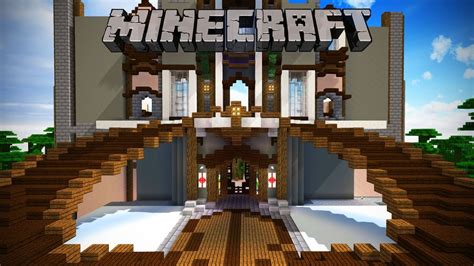 Minecraft Mansion Stairs