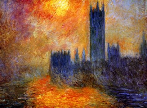 Claude Monet House of Parliament, Sun | Monet art, Posters art prints ...