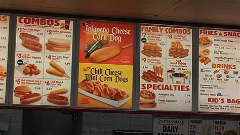 Wienerschnitzel Full Menu List With Prices And Hours