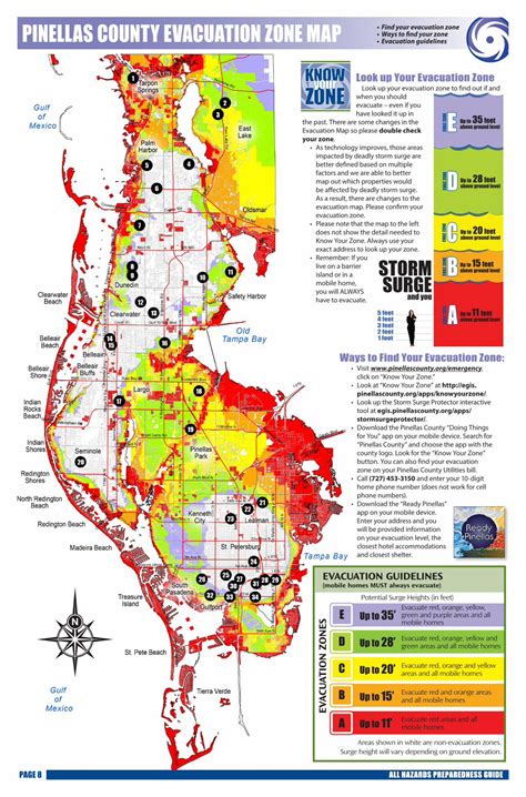 (PDF) PINELLAS COUNTY EVACUATION ZONE MAP • Find your evacuation ...