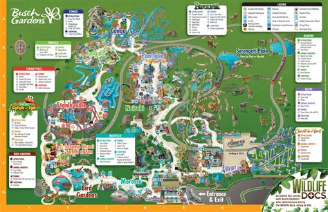 Park Map | Busch Gardens Tampa Bay | Tampa bay Maps | Pinterest | Busch ...