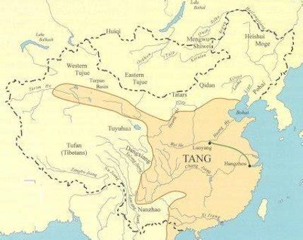 Tang Dynasty Map