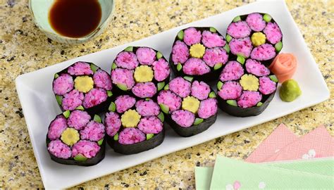 Spring Flower Sushi Roll | Zojirushi.com