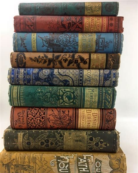 Picked up these beautiful early-1900’s/pre-1900 books with the gilt ...