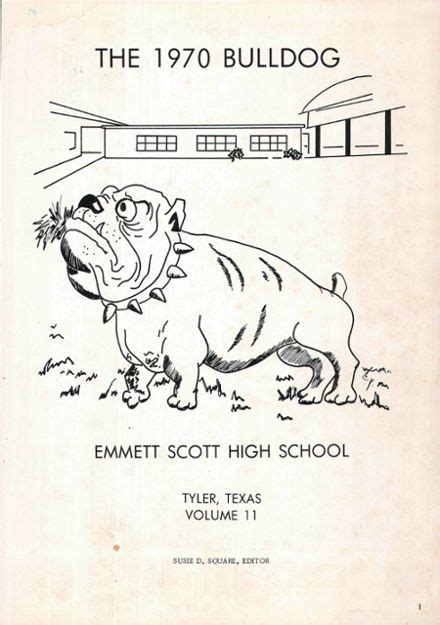 Explore 1970 Scott High School Yearbook, Tyler TX - Classmates