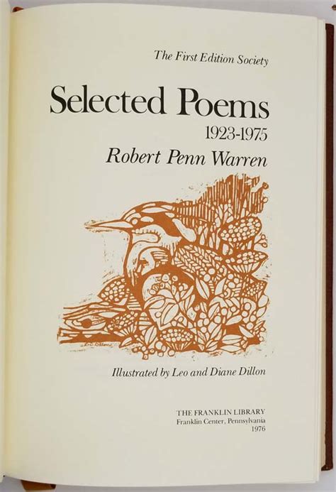 Selected Poems 1923-1975 Robert Penn Warren - Golden Age Children's ...