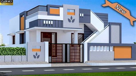 South Facing House Front Elevation Single Floor Pin By Palani On My ...