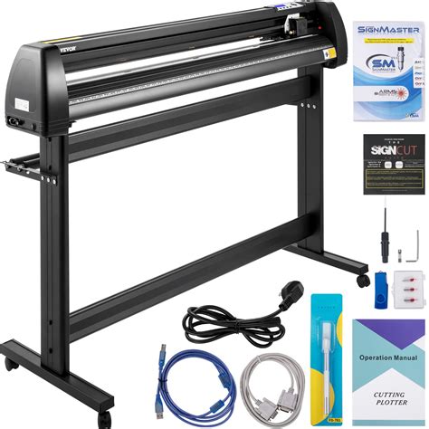 Buy GDEVNSL Vinyl Cutter Machine, 53" Vinyl Plotter, LCD Display ...