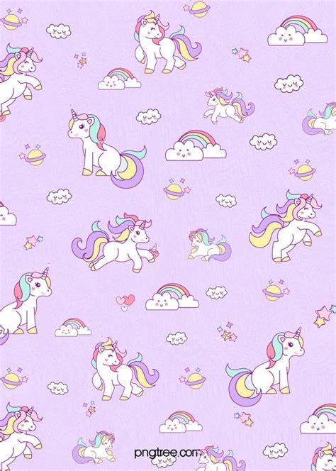 Purple Dream Unicorn Background Wallpaper Image For Free Download ...