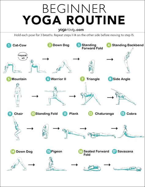 Yoga Routine Pdf | Blog Dandk