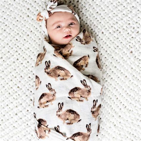 Baby Baby Cotton Swaddle Wrap Alpaca Print Stroller Cover Swaddling ...