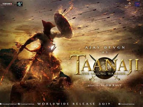 Check out the first look poster of Ajay Devgn's Taanaji- The Unsung ...