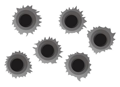 Transparent Background Bullet Hole Png Free Logo Image | The Best Porn ...