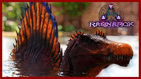 Spino Taming! Trophy Bait! Immersive Ark! Ep 15! Ragnarok Map! - YouTube