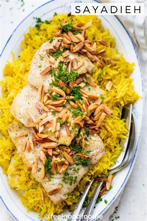 Sayadieh {Lebanese Rice & Fish Recipe} | FeelGoodFoodie | Middle ...