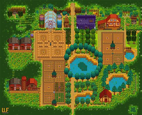 Stardew Valley Forest Farm Layout Reddit : The first farm I've ever ...