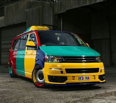 Vw t5 Harlequin transporter van | Vw pickup, Vw transporter van ...