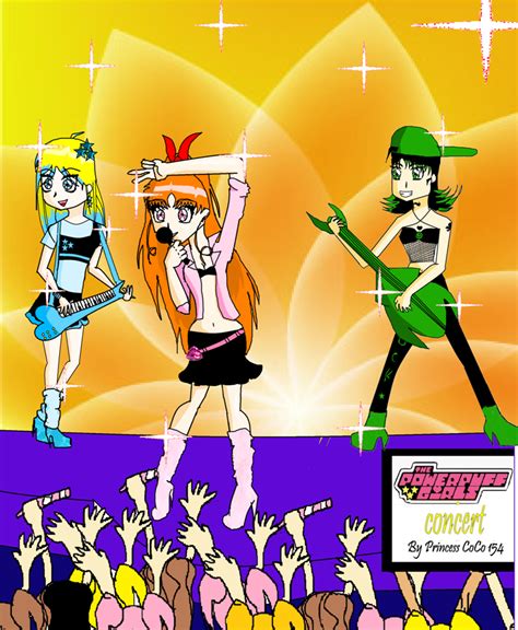 the powerpuff girls concert - Cartoons Fan Art (30075144) - Fanpop