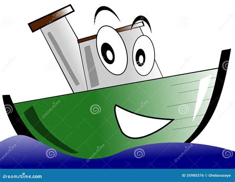 Cartoon Boat Royalty-Free Illustration | CartoonDealer.com #44694729