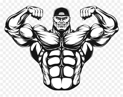 Body Builder Png - Bodybuilder Illustration, Transparent Png is pure ...