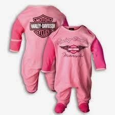 Harley davidson baby clothes for a girl | Babyallshop.blogspot.com