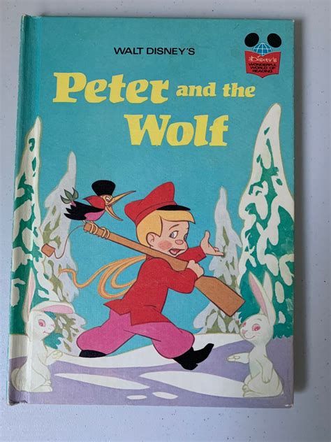 Vintage Walt Disneys Peter and the Wolf, 1974 Disneys Wonderful World ...