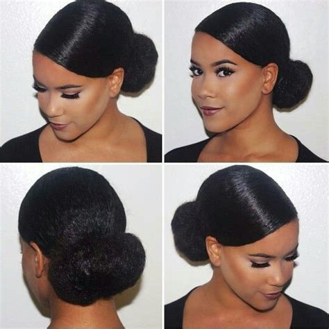 Supreme Low Bun Black Hairstyles Pictures Of Box Braids Short Length ...