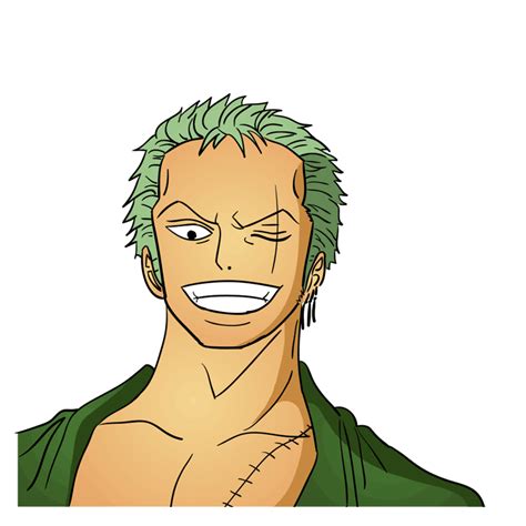 Roronoa zoro one piece drawing easy 923413