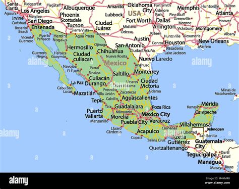 estación de televisión Sandalias Regularidad mapa de mexico con nombres ...