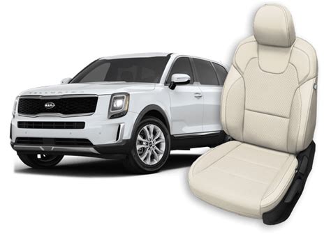 Kia Telluride Seat Covers | Leather Seats | Seat Replacement | Katzkin