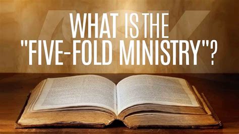 Rethinking the “Five-Fold Ministry” Part 2 – Ministry – Douglas Weaver