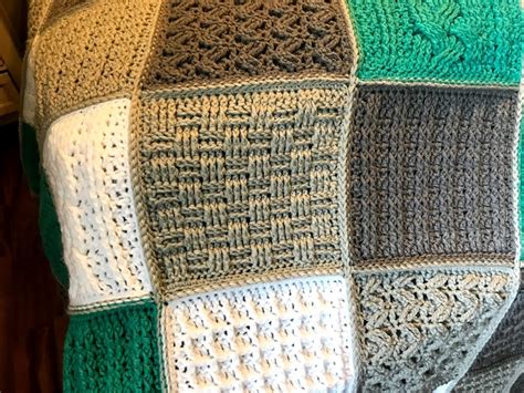 Week 4 Basket Weave: Textured Fun Blanket CAL - Crochet It Creations