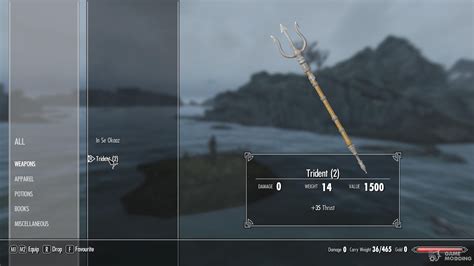 In Se Okaaz - Trident Staff for TES V: Skyrim