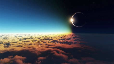 1920x1080 space solar eclipse eclipse clouds moon sun JPG 187 kB, HD ...