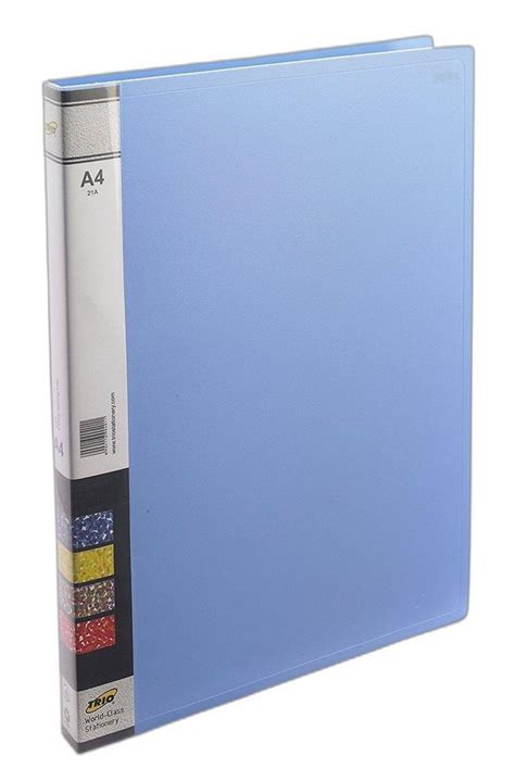 Plastic Blue Office File Cover, Paper Size: A4 at Rs 18/piece in Mumbai ...