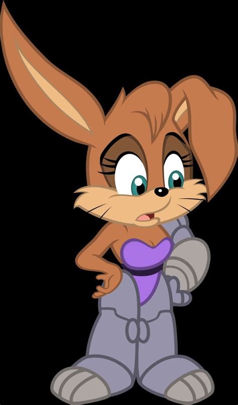 Bunnie Rabbot | Sonic satam, Sonic, Character